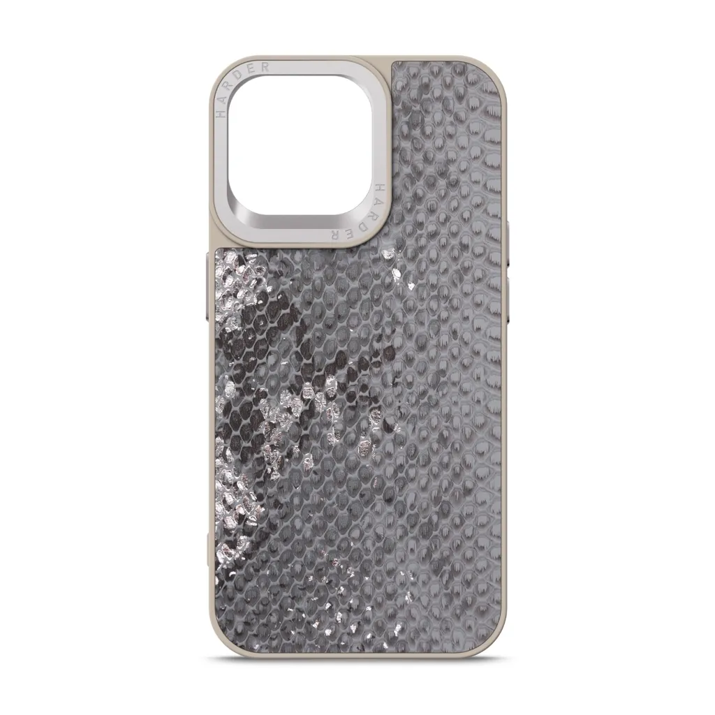 Чохол для смартфона Harder Snake Pattern Apple iPhone 14 Pro Max Grey Silver (ARM76816)