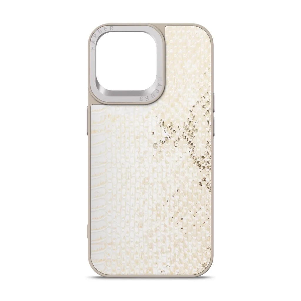 Чохол для смартфона Harder Snake Pattern Apple iPhone 14 Pro Max White Cream (ARM76813)