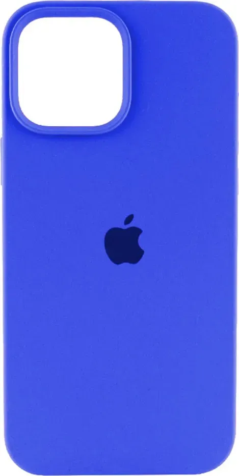 Чохол-накладка Silicone Full Case AA Open Cam for Apple iPhone 16 45,Shiny Blue