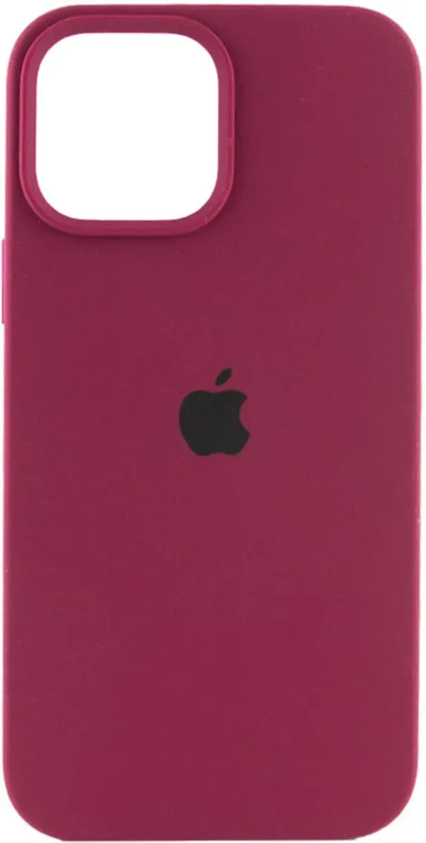 Чехол-накладка Silicone Full Case AA Open Cam for Apple iPhone 16 Pro 35,Maroon