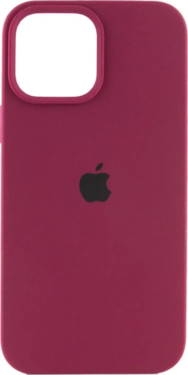 Чохол-накладка Silicone Full Case AA Open Cam for Apple iPhone 16 Pro Max 35,Maroon