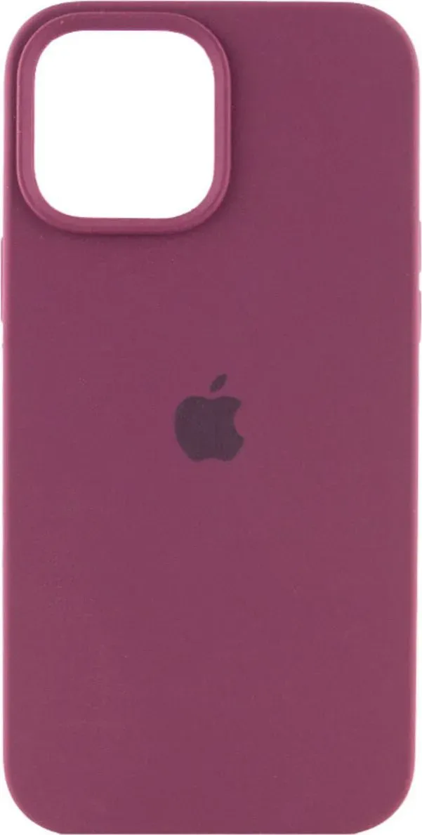 Чехол-накладка Silicone Full Case AA Open Cam for Apple iPhone 16 Pro Max 47,Plum