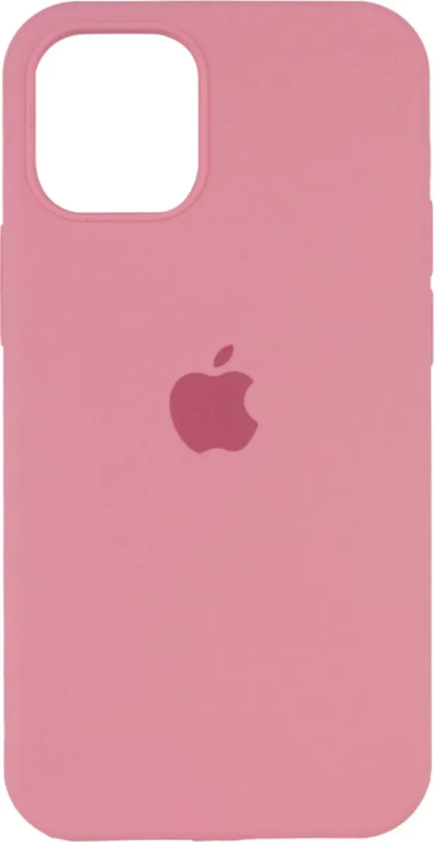 Чехол-накладка Silicone Full Case AA Open Cam for Apple iPhone 14 18,Peach