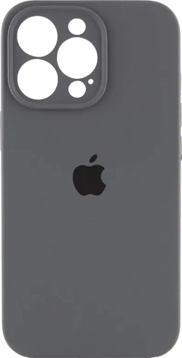 Чохол-накладка Silicone Full Case AA Camera Protect for Apple iPhone 14 Pro Max 12,Darl Grey