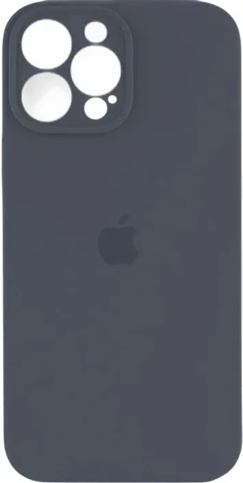 Чохол-накладка Silicone Full Case AA Camera Protect for Apple iPhone 15 Pro Max 12,Darl Grey