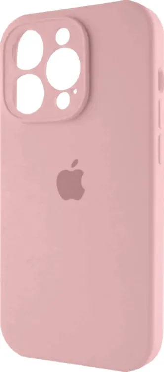 Чохол-накладка Silicone Full Case AA Camera Protect for Apple iPhone 15 Pro Max 15,Pink Sand