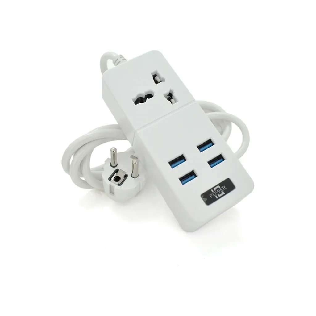  Voltronic TВ-Т06, 1роз, 4*USB White (ТВ-Т06-White)