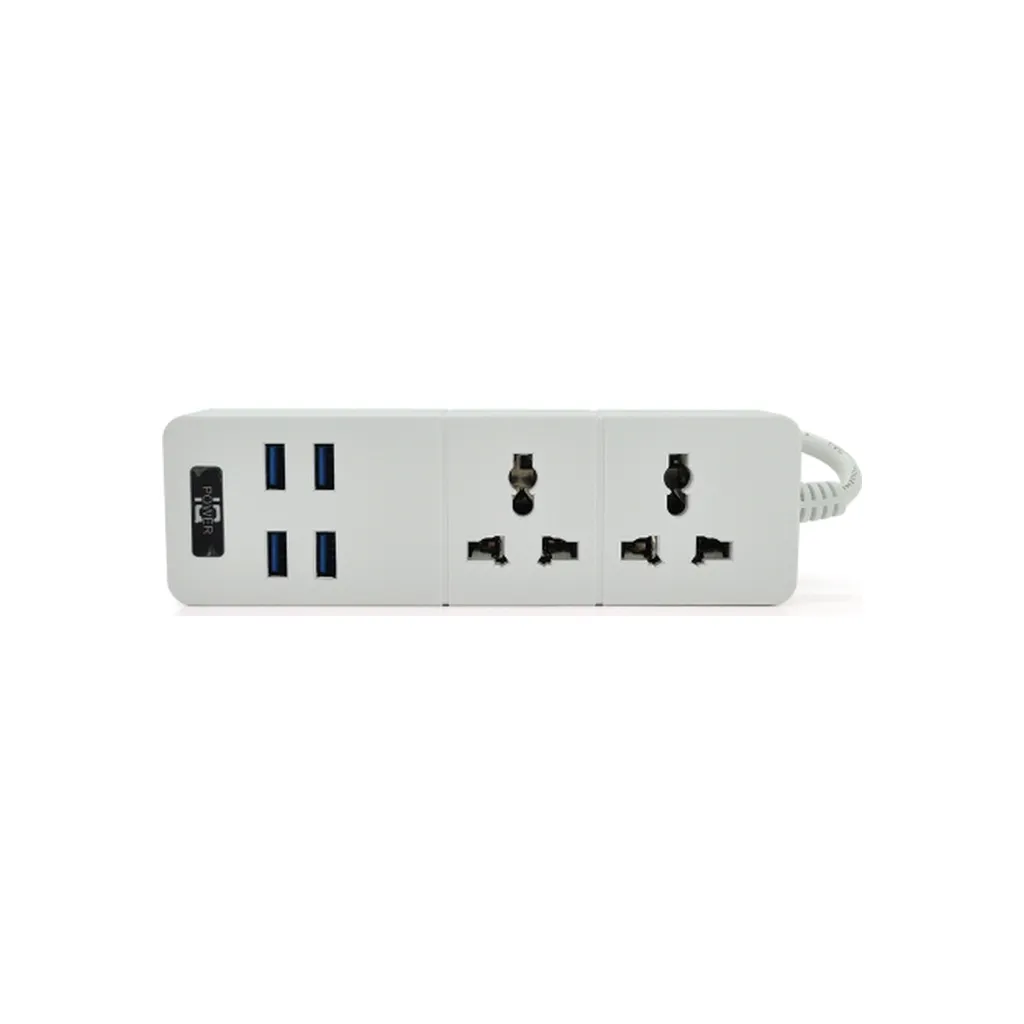  Voltronic TВ-Т07, 2роз, 4*USB White (ТВ-Т07-White)