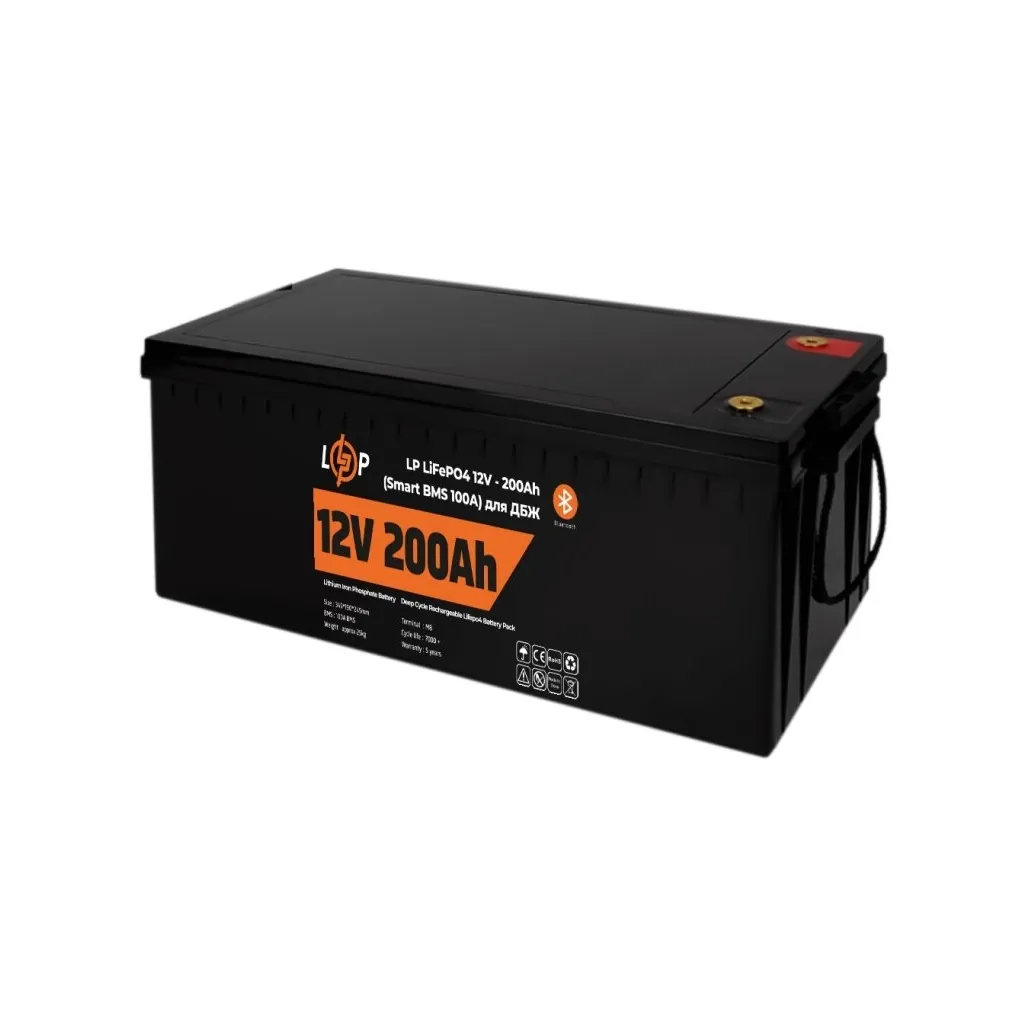  LogicPower 12V (12.8V) - 200 Ah (2560Wh) (20198)