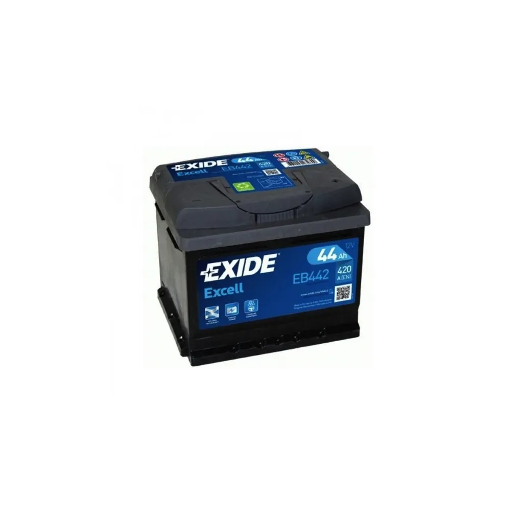 Аккумулятор автомобильный EXIDE EXCELL 44A (EB442)