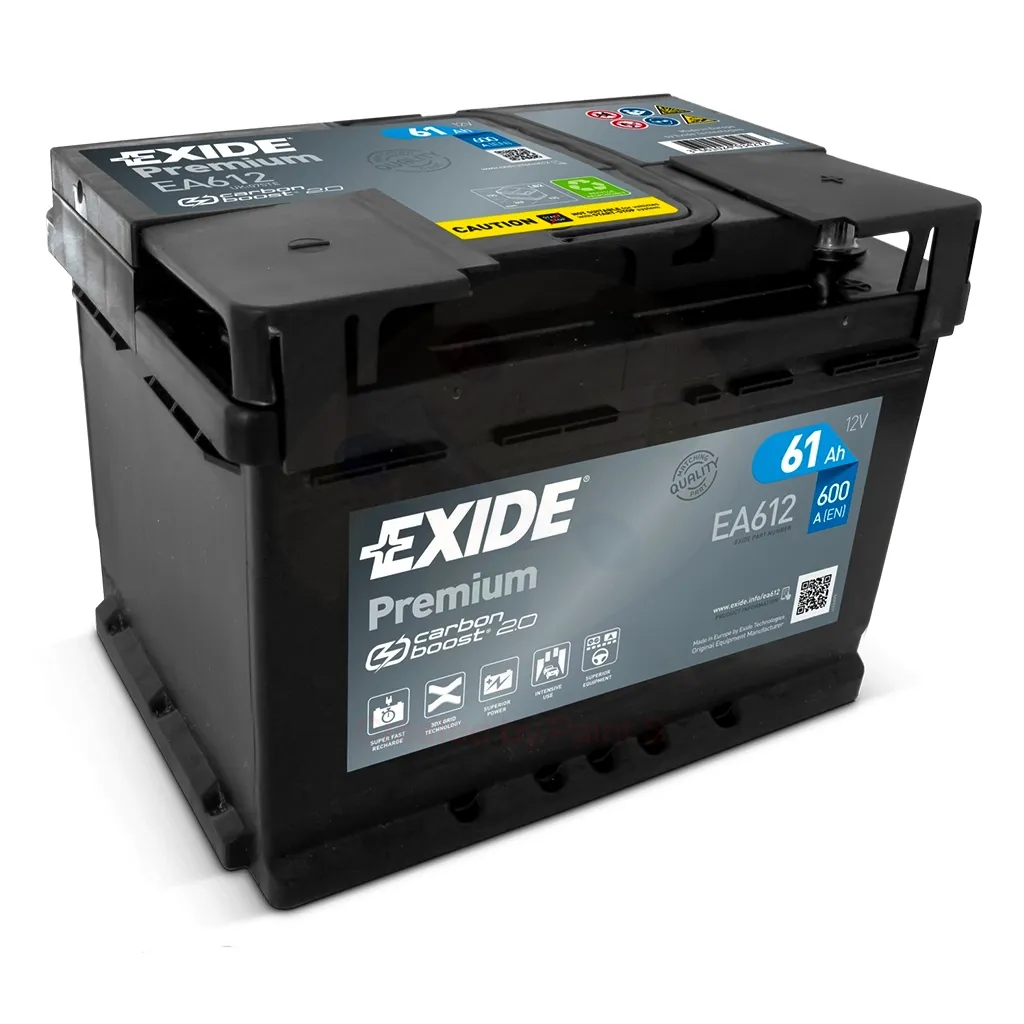 Аккумулятор автомобильный EXIDE PREMIUM 61A (EA612)