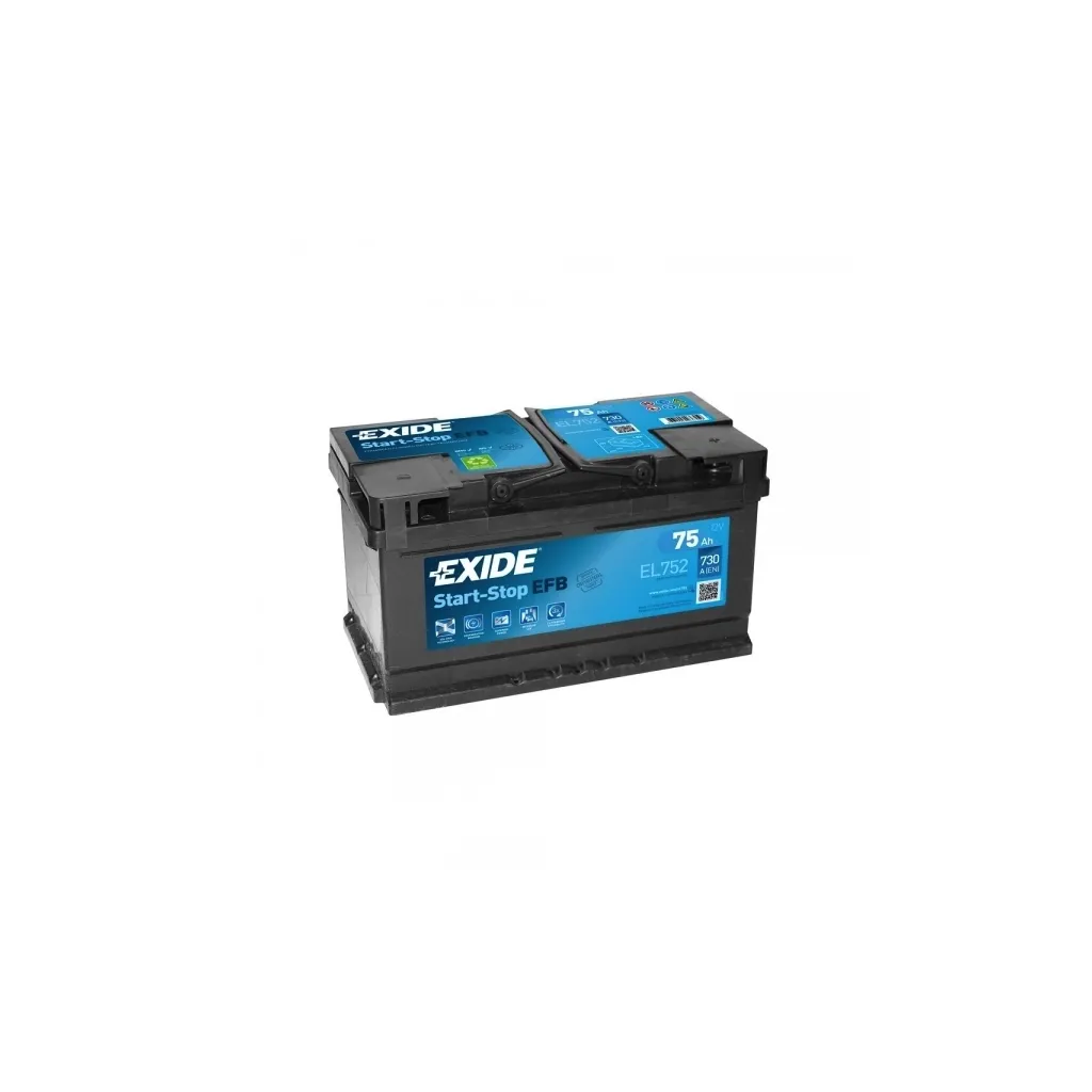  EXIDE START-STOP EFB 75A (EL752)