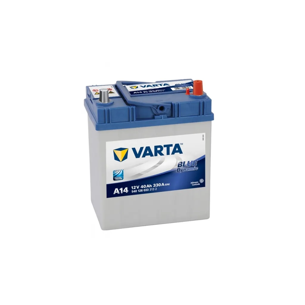  Varta Blue Dynamic 40Аh без нижн. бурта (540126033)