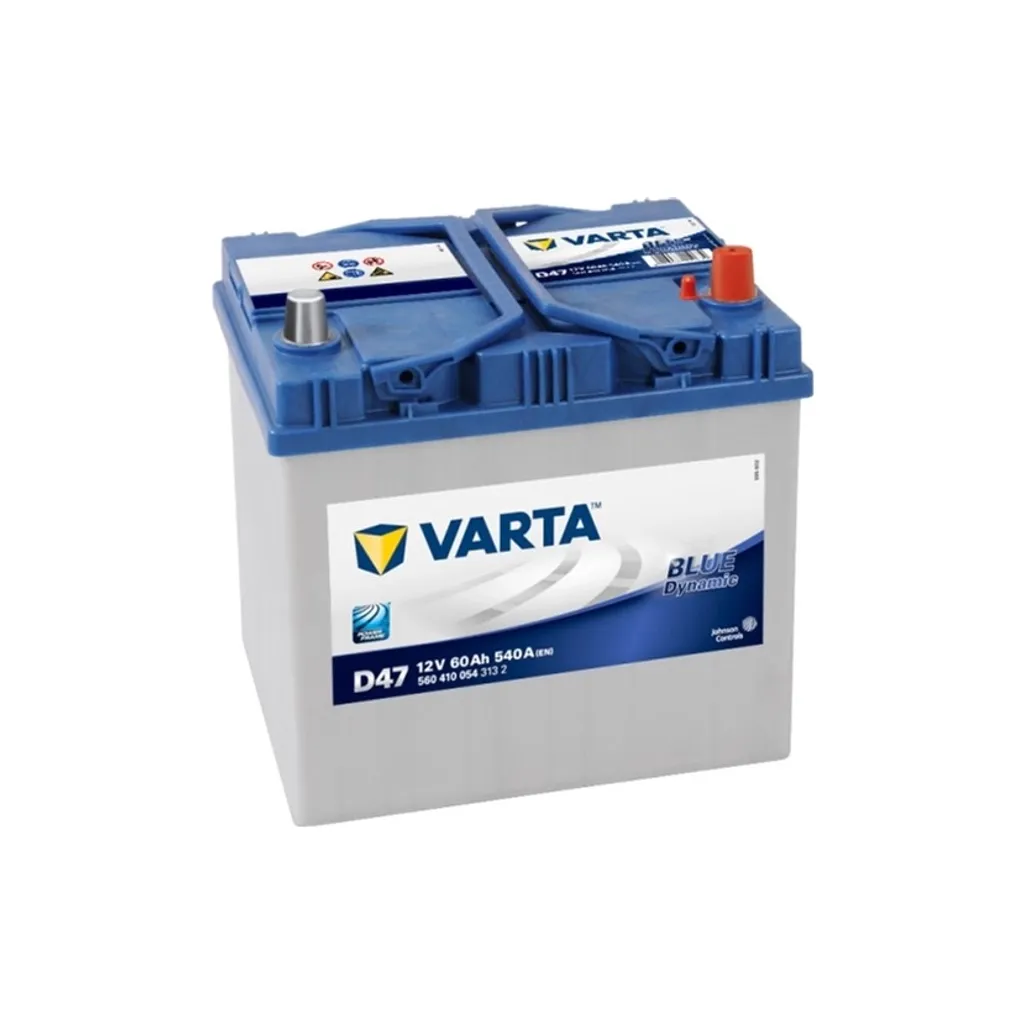 Аккумулятор автомобильный Varta Blue Dynamic 60Аh без нижн. бурта (560410054)