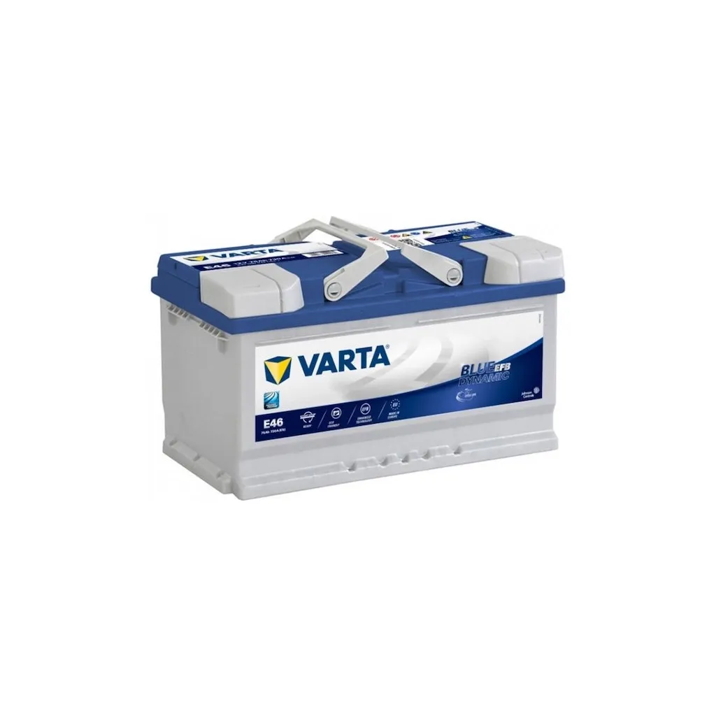 Акумулятор автомобільний Varta Blue Dynamic START-STOP 75Ah (575500073)