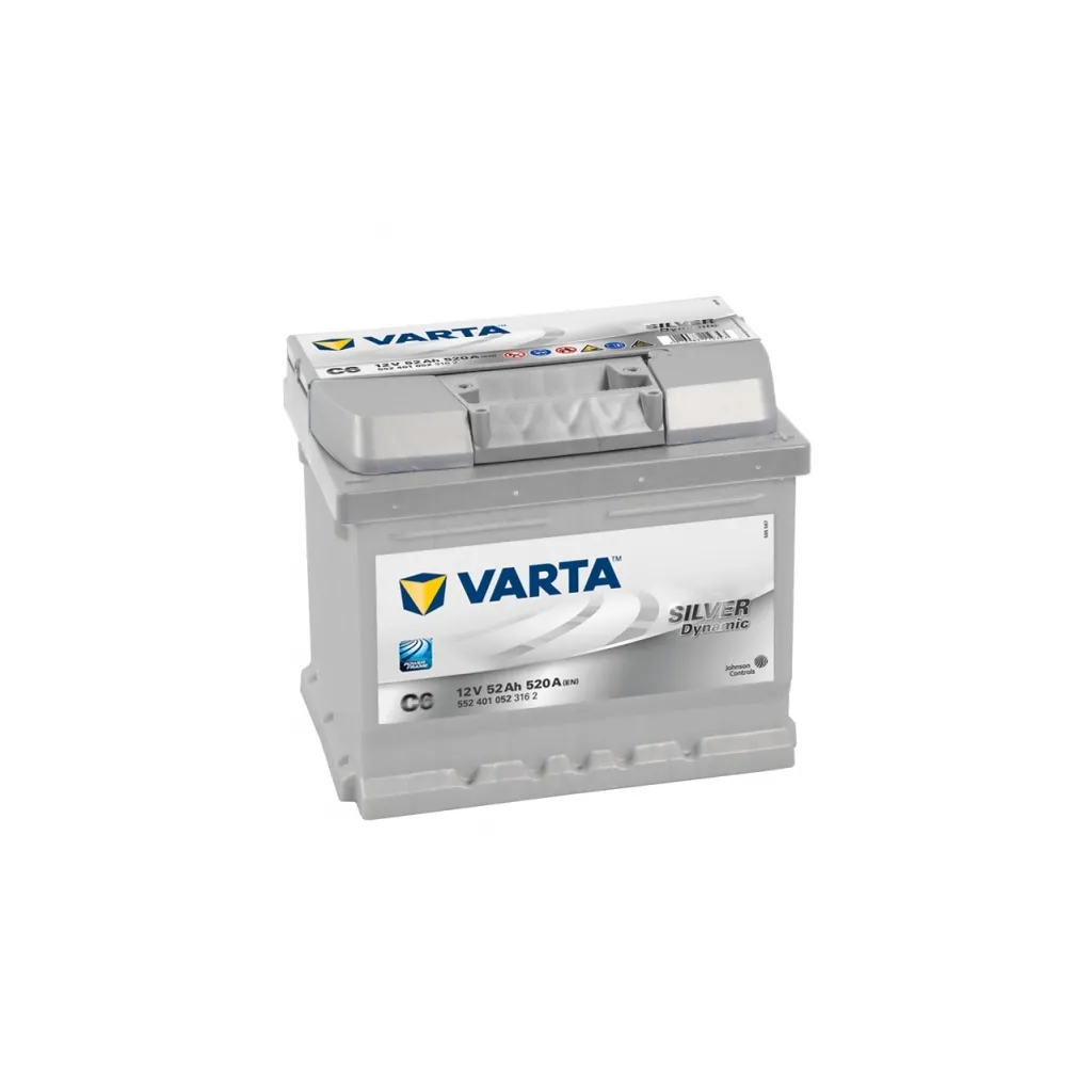  Varta Silver Dynamic 52Аh (552401052)