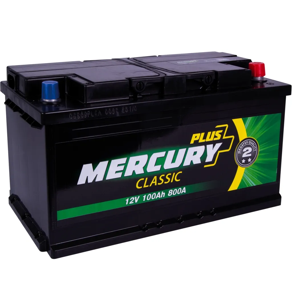 Акумулятор автомобільний MERCURY battery CLASSIC Plus 100Ah (P47282)