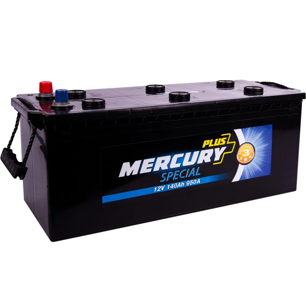 Акумулятор автомобільний MERCURY battery SPECIAL Plus 140Ah (P47299)