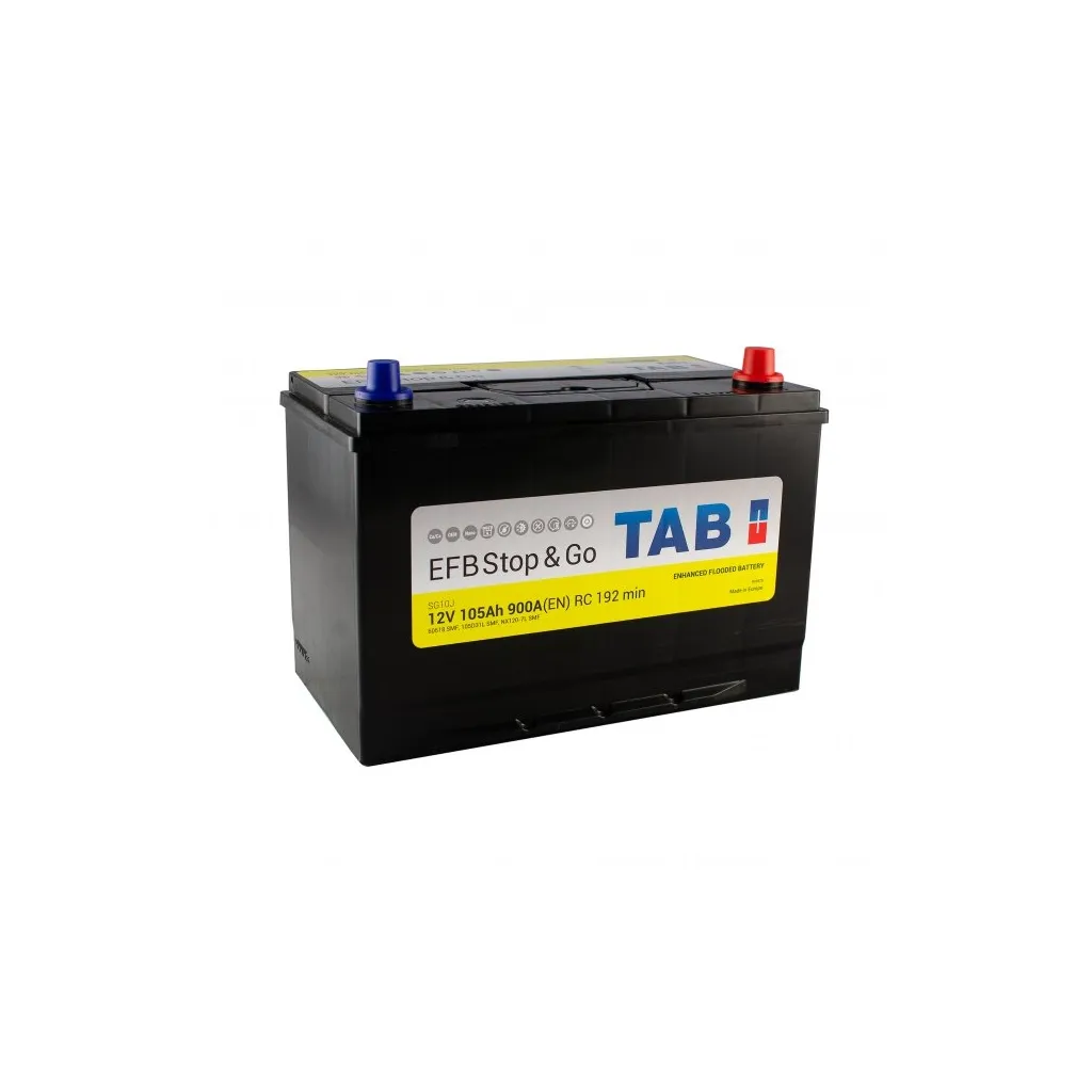  TAB 105 Ah/12V Polar S EFB JIS Euro (212 005)