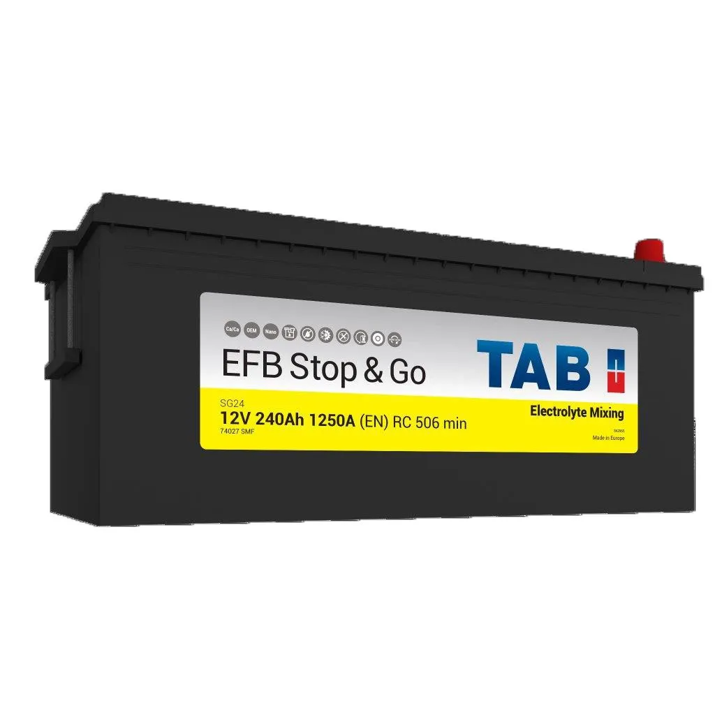  TAB 240Ah/12V EFB Truck (455 612)