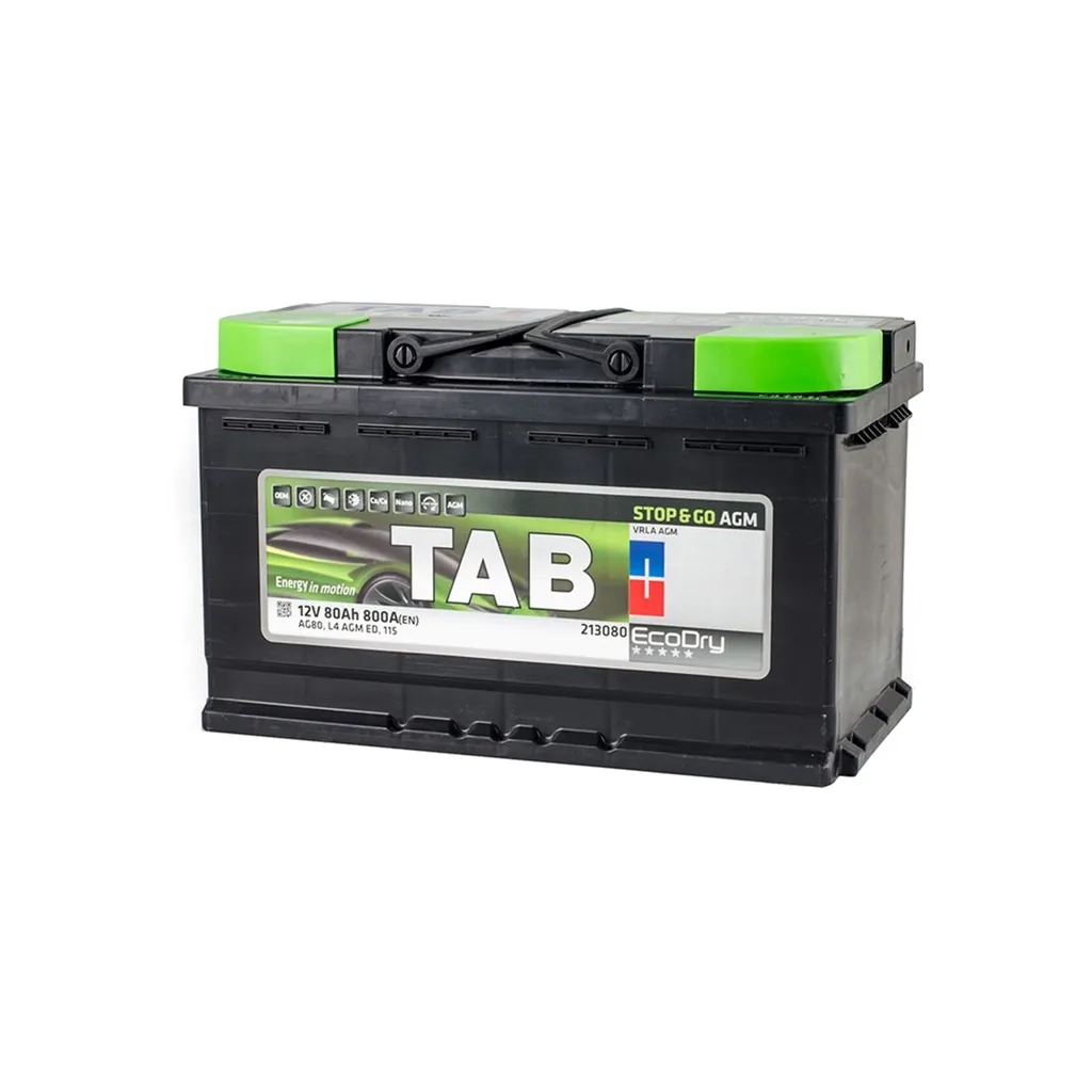  TAB 80 Ah/12V AGM Euro (213 080)