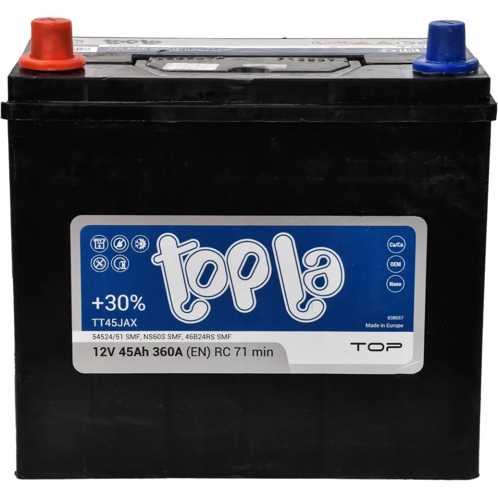  Topla 45 Ah/12V Top/Energy Japan (118 145)