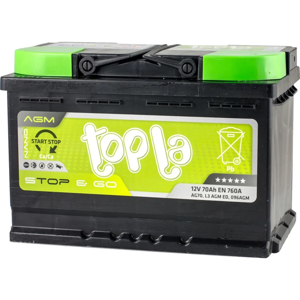  Topla 70 Ah/12V AGM Euro (114 070)