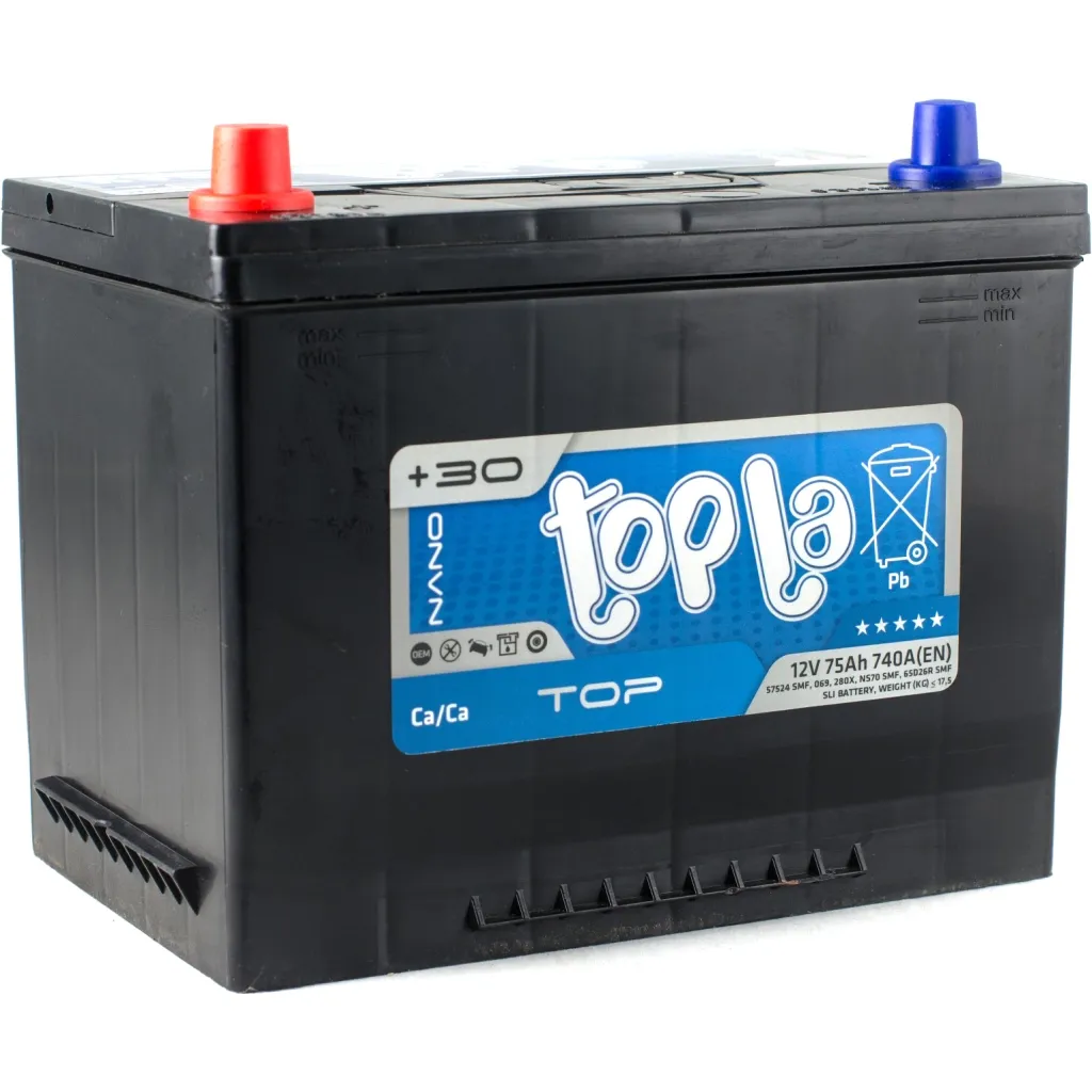  Topla 75 Ah/12V Top/Energy Japan (118 975)