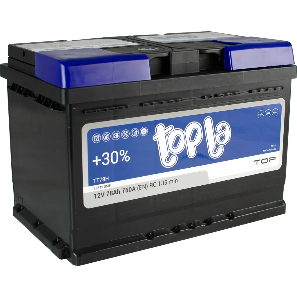  Topla 78 Ah/12V TOP Euro (118 678)