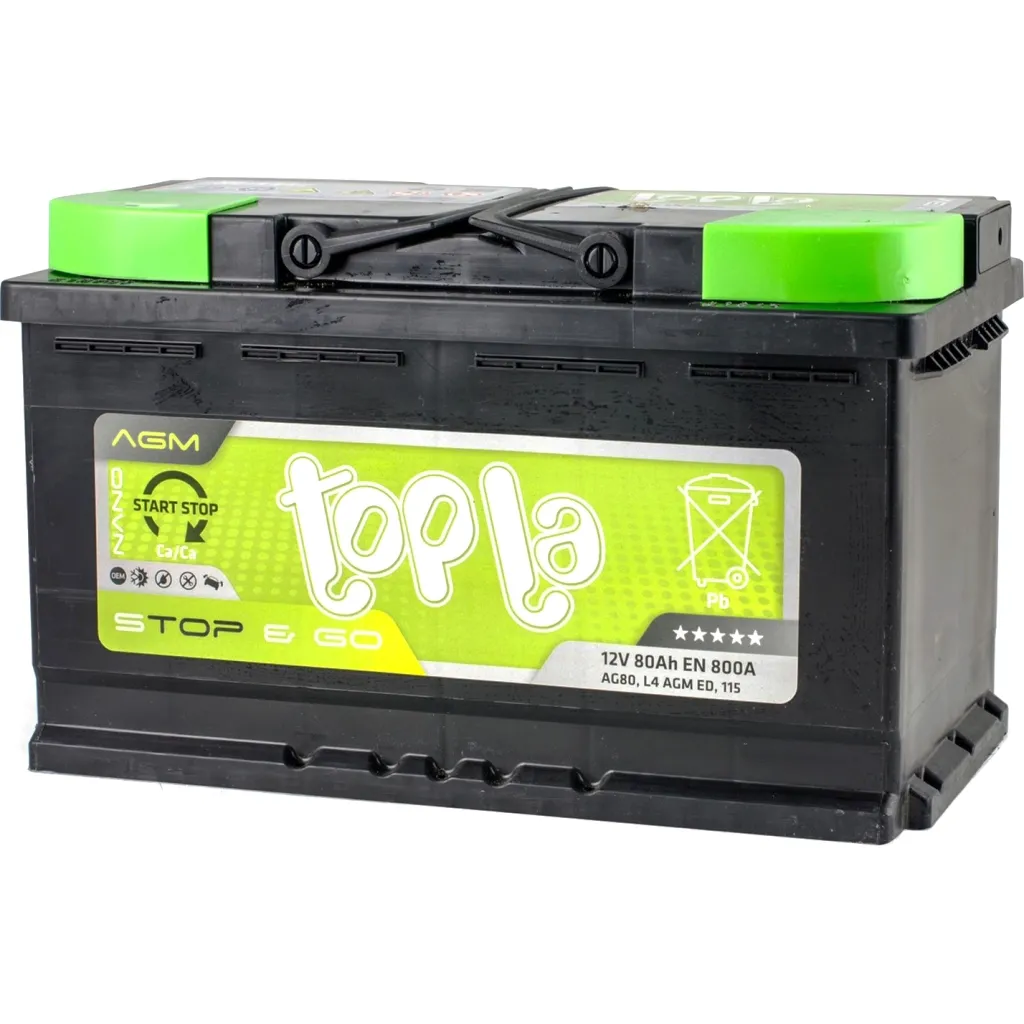  Topla 80 Ah/12V AGM Euro (114 080)