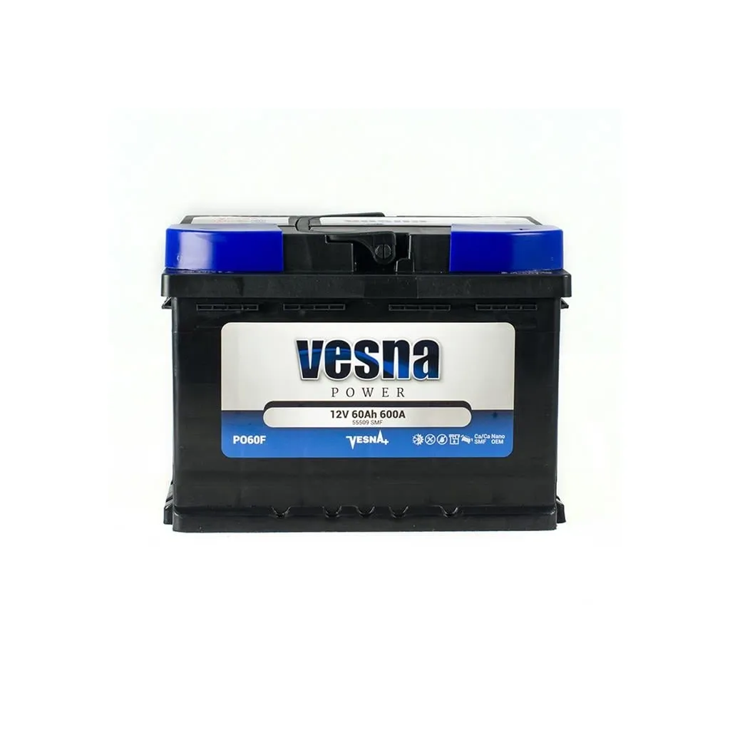  Vesna 60 Ah/12V Power Euro (415 262)