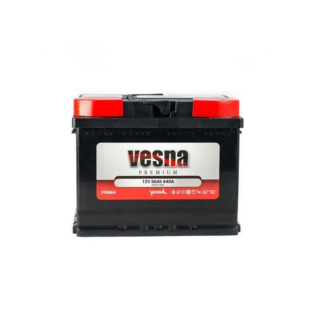  Vesna 66 Ah/12V Premium Euro (415 266)