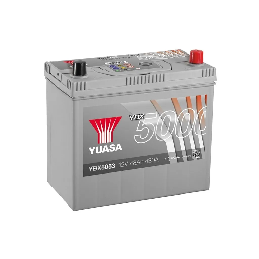  Yuasa 12V 50Ah Silver High Performance Battery (YBX5053)