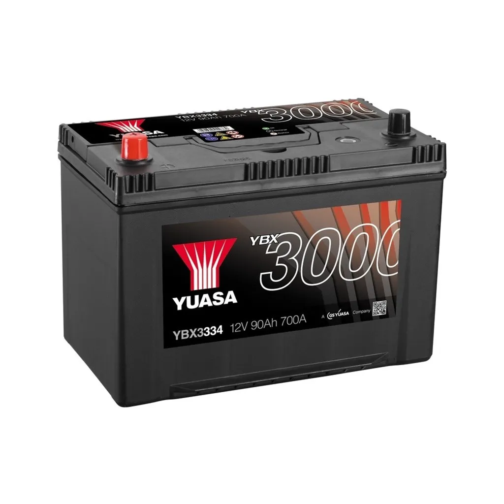 Аккумулятор автомобильный Yuasa 12V 95Ah SMF Battery (YBX3334)