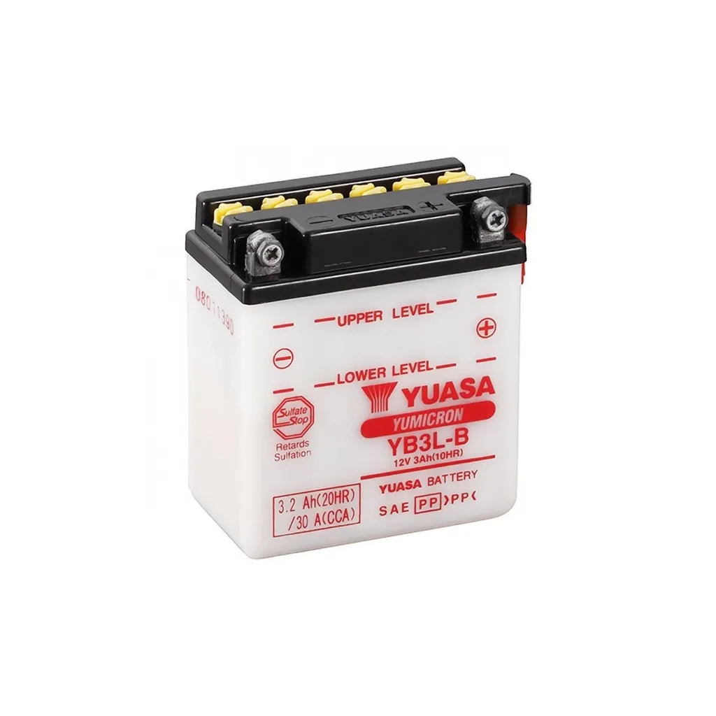  Yuasa 12V 3,2Ah YuMicron Battery (YB3L-B)