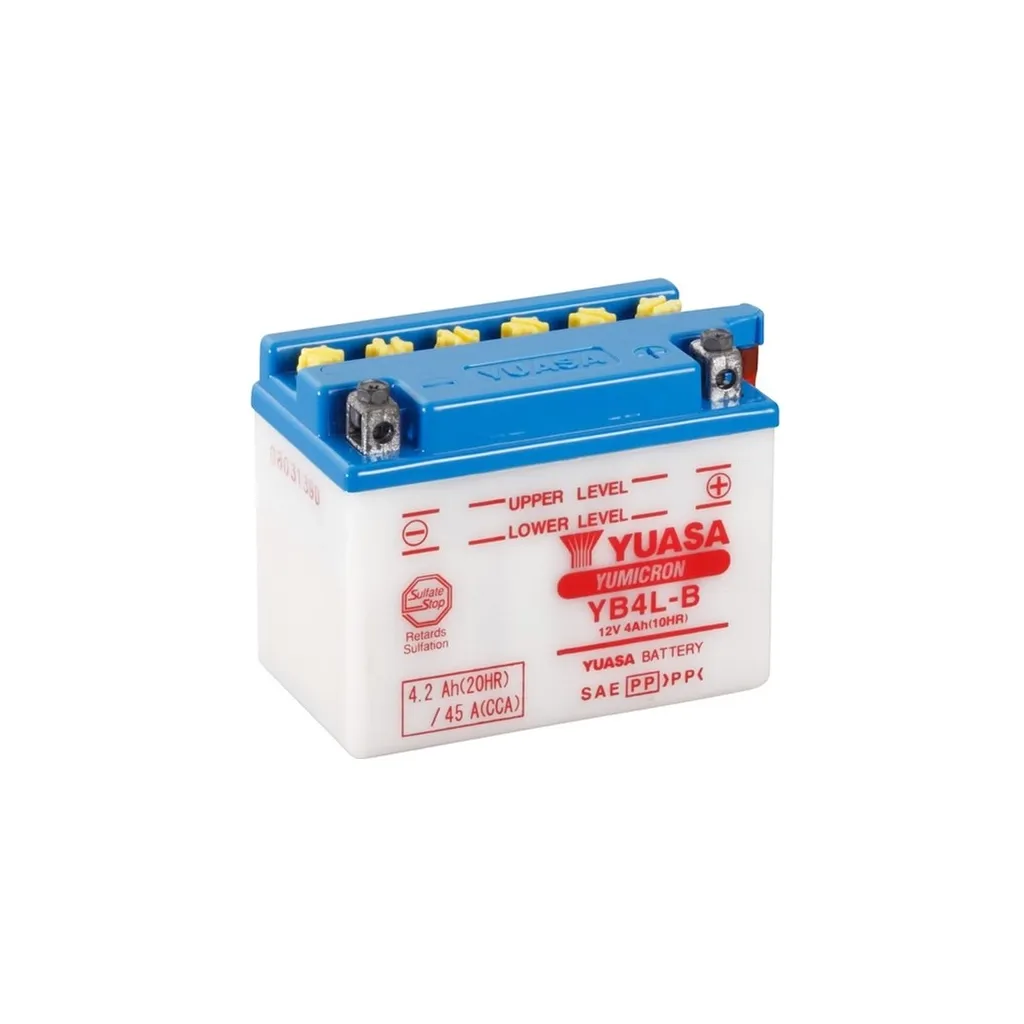  Yuasa 12V 4,2Ah YuMicron Battery (YB4L-B)