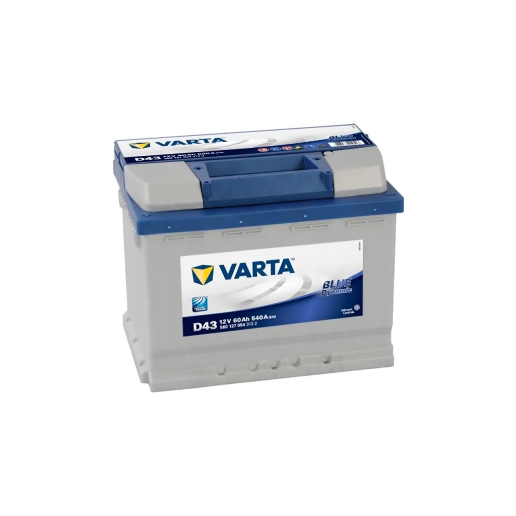  Varta 60Аг Blue Dynamic D43 (560127054)