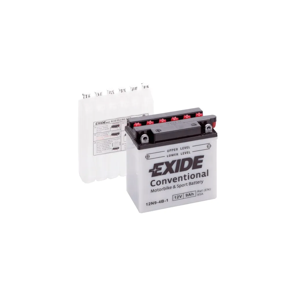  EXIDE CONVENTIONAL 9Ah (+/-) (120EN) (12N9-4B-1)