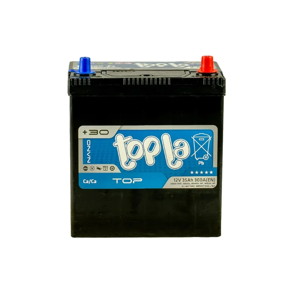  Topla 35 Ah/12V Energy Japan Euro без борта (118 835)