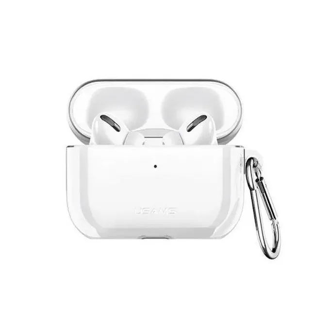 Чехол Usams US-BH570A Silicon for Apple AirPods Pro Transparent (BH570AP01)