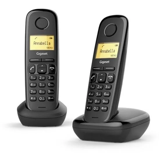 Телефон DECT Gigaset A170 DUO Black (L36852H2802S301)