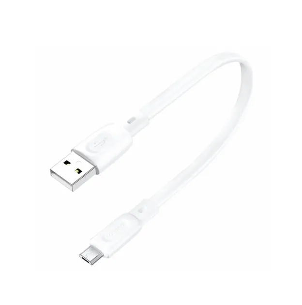 Кабель USB Foneng X107 USB - micro USB (M/M), 2.1 A, 0.25m White (X107-CA-MU)