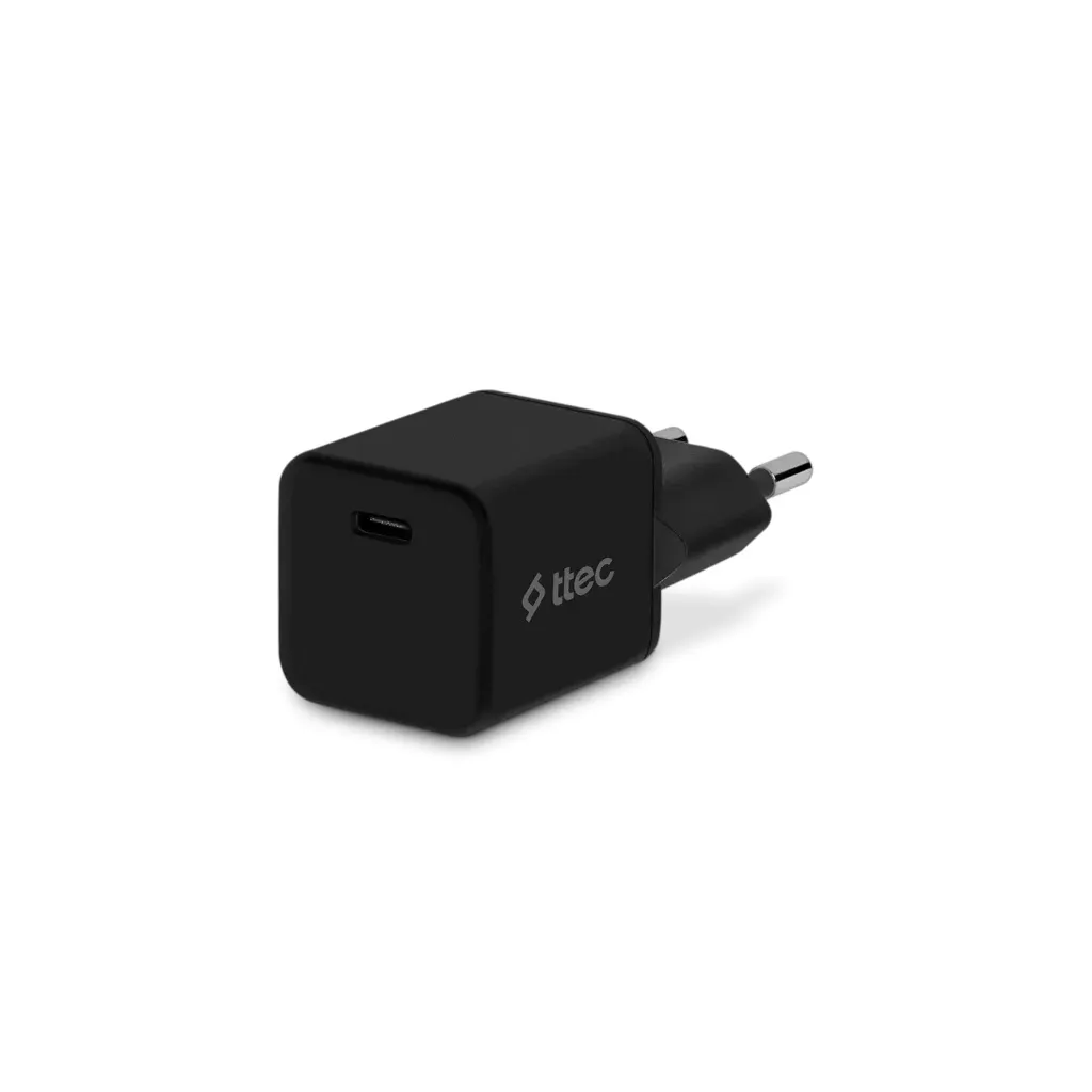 Зарядное устройство Ttec SmartCharger USB-C 20Вт Black (2SCP01S)