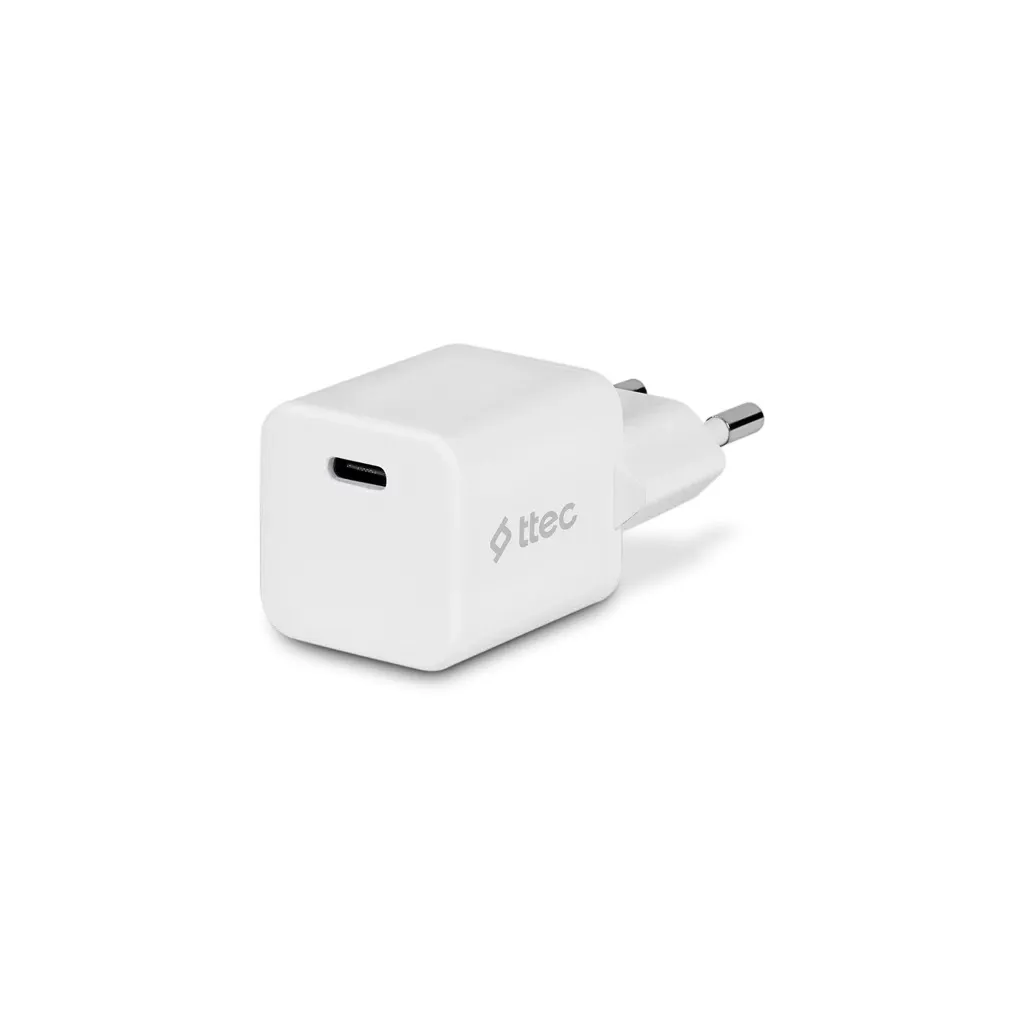 Зарядное устройство Ttec SmartCharger USB-C 20Вт White (2SCP01B)