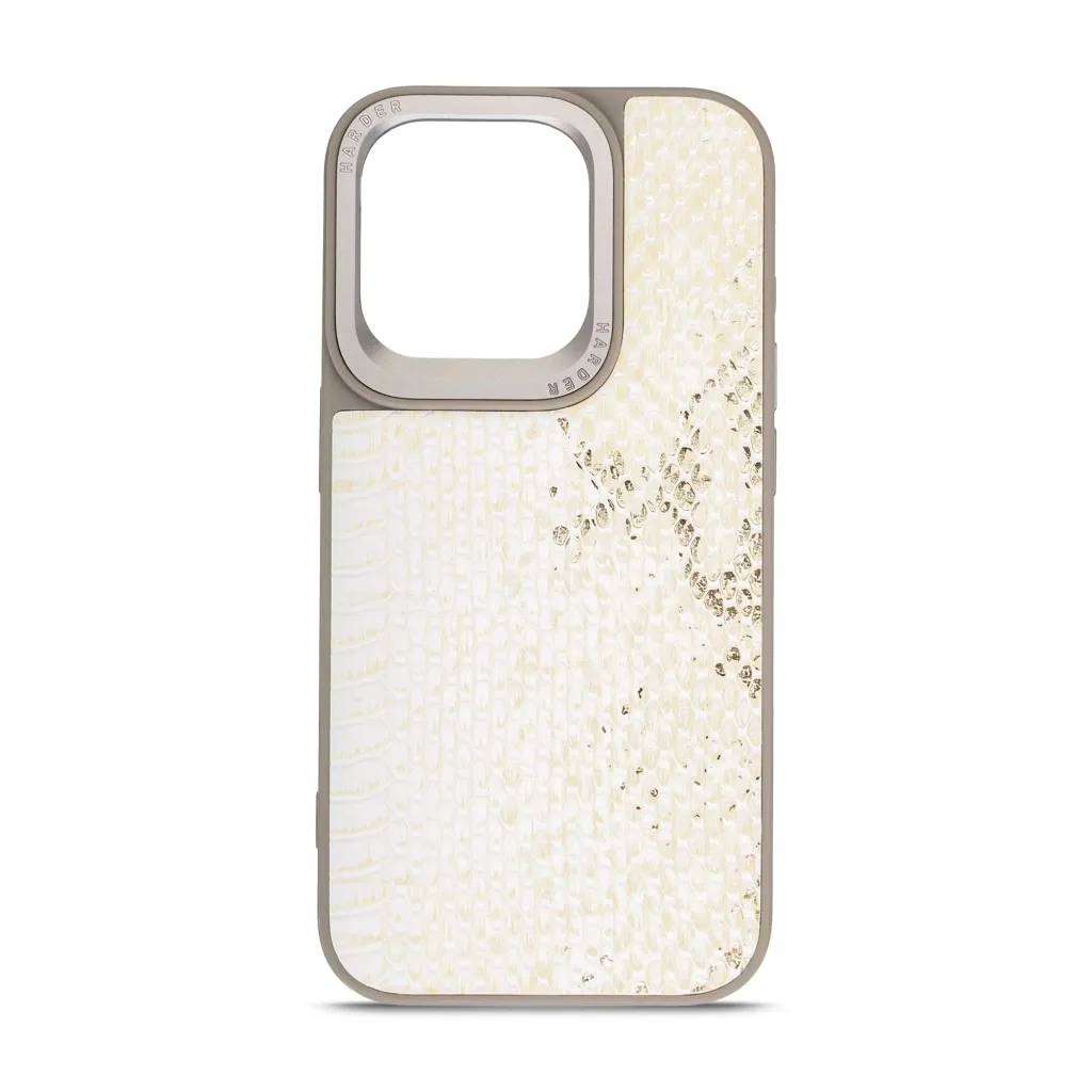 Чехол для смартфона Harder Snake Pattern Apple iPhone 14 Pro White Cream (ARM76807)