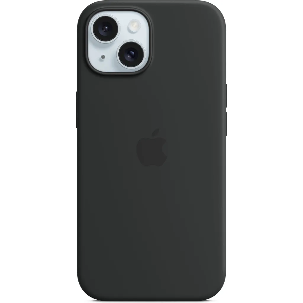 Чехол для смартфона Apple for iPhone 15 Silicone Case with MagSafe Black (MXPD3ZM/A)