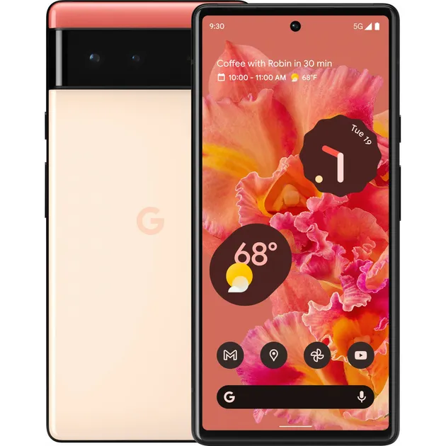 Смартфон Google Pixel 6 8/256GB Kinda Coral