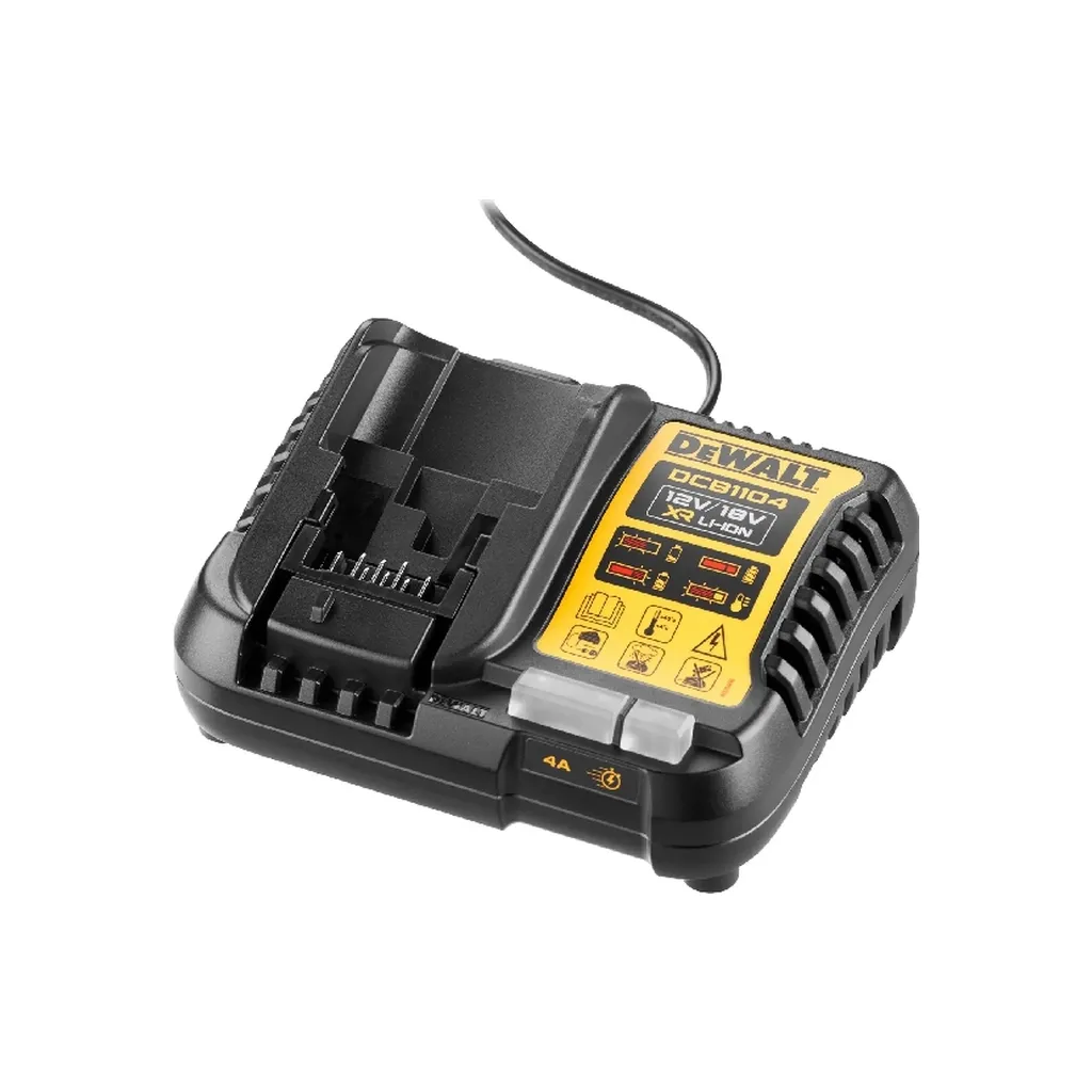 Зарядное устройство для аккумуляторов инструмента DeWALT 12v/18V, 4A (DCB1104)