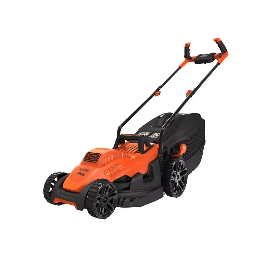 Газонокосилка Black&Decker 1.4 кВт, 34 см (BEMW461BH)