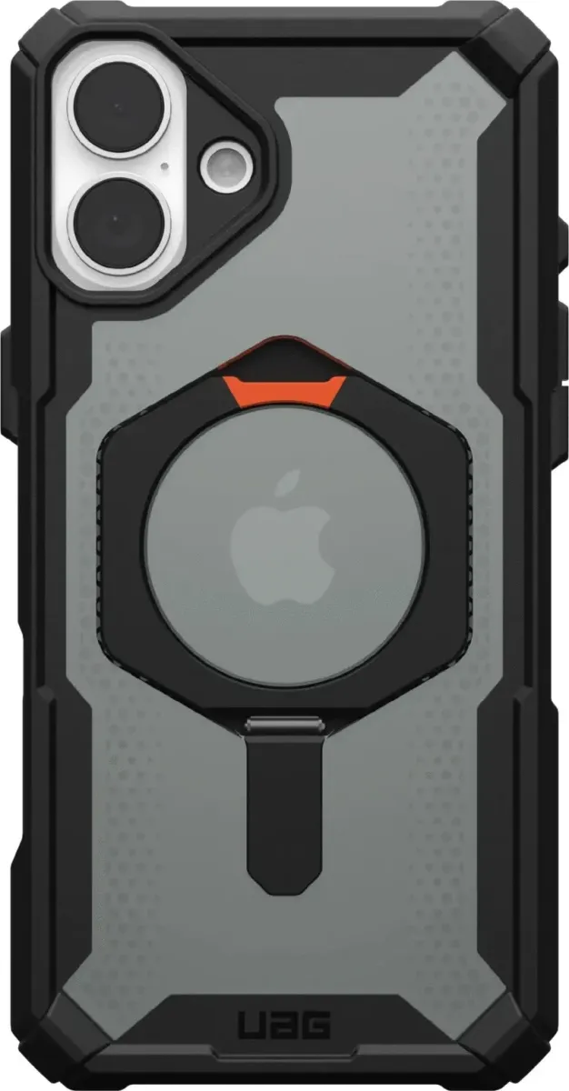 Чохол-накладка UAG for iPhone 16 Plus, Plasma XTE MagSafe, Black/Orange